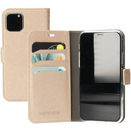 Mobiparts Saffiano Wallet iPhone 11 Pro Hoesje Bookcase Portemonnee - Copper