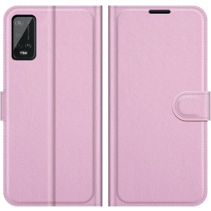 Mobigear Classic Wiko Power U20 Hoesje Bookcase Portemonnee - Roze