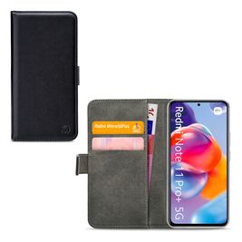 Mobilize Classic Gelly Wallet Xiaomi Redmi Note 11 Pro Plus 5G Hoesje Bookcase Portemonnee - Zwart