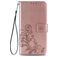 Mobigear Clover Samsung Galaxy S20 FE Hoesje Bookcase Portemonnee - Roségoud