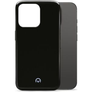 Mobilize Gelly iPhone 15 Pro Hoesje Flexibel TPU Backcover - Zwart