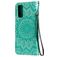 Mobigear Sunflower Samsung Galaxy S20 Hoesje Bookcase Portemonnee - Turquoise