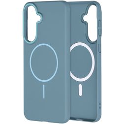Mobiparts Slim Line Samsung Galaxy A37 MagSafe Hoesje Hardcase Backcover - Sage Green
