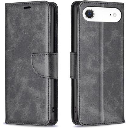 Mobigear Excellent iPhone Air Hoesje Bookcase Portemonnee - Zwart