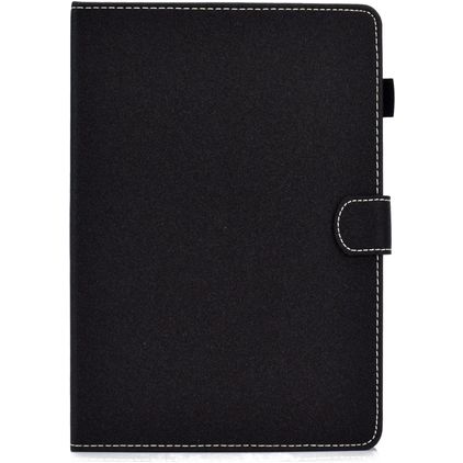 Mobigear Folio Samsung Galaxy Tab S6 Lite Hoes Bookcase + Stylus Houder - Zwart