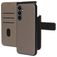 Mobiparts Samsung Galaxy A16 MagSafe Hoesje Echt Leer Uitneembare 2in1 Bookcase Portemonnee - Taupe