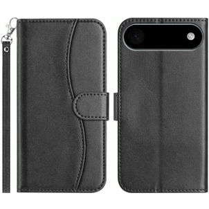 Mobigear S Line iPhone Air Hoesje Bookcase Portemonnee - Zwart
