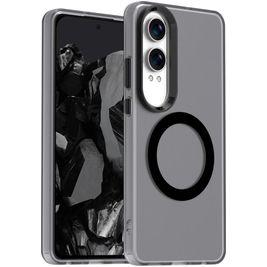 Mobigear Shockproof OnePlus Nord CE 4 Lite MagSafe Hoesje Hardcase Backcover - Zwart