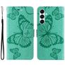 Mobigear Butterfly Samsung Galaxy A26 Hoesje Bookcase Portemonnee - Groen