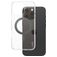CARE by PanzerGlass Kickstand iPhone 16 Pro Max MagSafe Hoesje Hardcase Backcover met Standaard - Transparant / Zwart