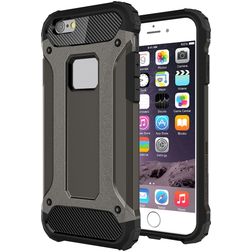 Mobigear Outdoor iPhone 6s Hoesje Hardcase Backcover Shockproof - Zwart