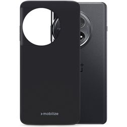 Mobilize Rubber Gelly OnePlus 12 Hoesje Flexibel TPU Backcover - Matt Black