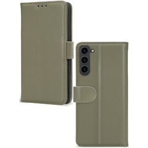 Mobilize Premium Gelly Wallet Samsung Galaxy S23 Hoesje Bookcase Portemonnee - Groen
