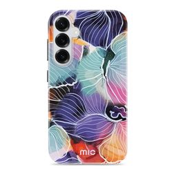 MIO Samsung Galaxy S25 Plus MagSafe Hoesje Hardcase Backcover - Flowers