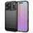Mobigear Brushed Slim iPhone 18 Pro Hoesje Flexibel TPU Backcover - Zwart