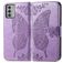 Mobigear Butterfly Nokia G42 Hoesje Bookcase Portemonnee - Paars