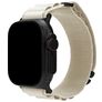 Mobilize Alpine Nylon Apple Watch Bandje Gespsluiting - 42/41/40/38 mm - Sterrenlicht