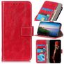 Mobigear Basic Samsung Galaxy A90 Hoesje Bookcase Portemonnee - Rood