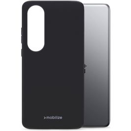 Mobilize Rubber Gelly OnePlus Nord CE 4 Lite Hoesje Flexibel TPU Backcover - Zwart