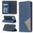 Mobigear Rhombus Slim iPhone 12 Hoesje Bookcase - Blauw