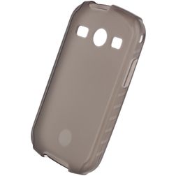 Mobilize Gelly Samsung Galaxy Xcover 2 Hoesje Flexibel TPU Backcover - Smokey Grey