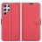 Mobigear Classic Samsung Galaxy S22 Ultra Hoesje Bookcase Portemonnee - Rood