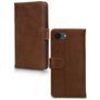 Mobilize Wallet iPhone 17e Hoesje Echt Leer Bookcase Portemonnee - Bruin