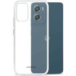 Mobilize Gelly Case Doorzichtig Motorola Moto G06 Power Hoesje Flexibel TPU Backcover - Transparant