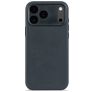 Decoded iPhone 17 Pro Max Hoesje Echt Leer Backcover Shockproof - Navy Shadow