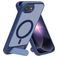 Mobiparts Hardcover iPhone 16e MagSafe Hoesje Hardcase Backcover met Standaard - Satin Blue