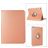 Mobigear DuoStand iPad 11 (2025) Hoes Draaibare Bookcase - Roségoud