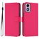 Mobigear Urban Wallet Motorola Moto E14 Hoesje Bookcase Portemonnee - Rose Red