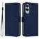 Mobigear Urban Wallet Samsung Galaxy S25 Edge Hoesje Bookcase Portemonnee - Marineblauw