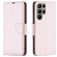 Mobigear Excellent Samsung Galaxy S23 Ultra Hoesje Bookcase Portemonnee - Roségoud