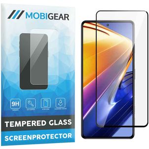 Mobigear Premium POCO F4 GT Glazen Screenprotector - Case Friendly - Zwart
