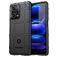 Mobigear Rugged Shield POCO X5 Pro Hoesje Flexibel TPU Backcover Shockproof - Zwart