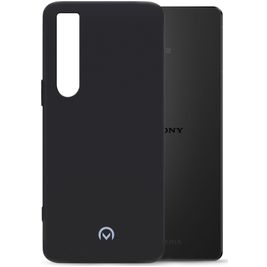 Mobilize Rubber Gelly Sony Xperia 1 IV Hoesje Flexibel TPU Backcover - Matt Black