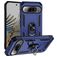 Mobigear Armor Ring Google Pixel 9 Pro XL Hoesje Hardcase Backcover Shockproof met Ringhouder - Blauw