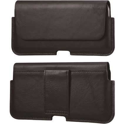 Mobigear Deluxe Belt Broekriemhoesje (max 17,7 cm x 8,5 cm) - Riemtasje - Holster - Zwart