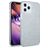 Mobigear Glitter iPhone 12 Pro Max Hoesje Hardcase Backcover - Zilver