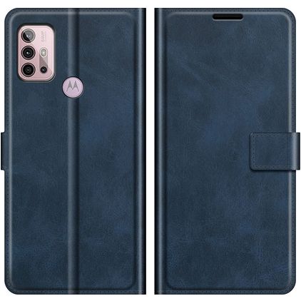 Mobigear Wallet Motorola Moto G20 Hoesje Bookcase Portemonnee - Blauw