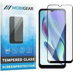 Mobigear Premium Motorola Moto G50 Glazen Screenprotector - Case Friendly - Zwart