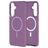 Mobiparts Slim Line Samsung Galaxy A37 MagSafe Hoesje Hardcase Backcover - Imperial Purple