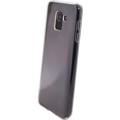 Mobiparts Classic Doorzichtig Samsung Galaxy J6 (2018) Hoesje Flexibel TPU Backcover - Transparant