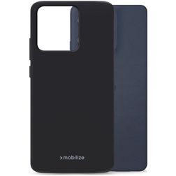 Mobilize Rubber Gelly Motorola Moto G86 Power Hoesje Flexibel TPU Backcover - Zwart