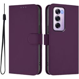 Mobigear Urban Wallet OPPO Reno 12 Pro Hoesje Bookcase Portemonnee - Paars