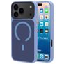 Mobiparts Hardcover iPhone 17 Pro Max MagSafe Hoesje Hardcase Backcover - Satin Light Blue