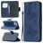 Mobigear Butterfly iPhone 12 Hoesje Bookcase Portemonnee - Blauw