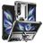 Mobigear Armor Ring Samsung Galaxy Z Fold 4 Hoesje Hardcase Backcover Shockproof met Ringhouder - Zilver