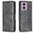 Mobigear Excellent Motorola Moto E14 Hoesje Bookcase Portemonnee - Zwart